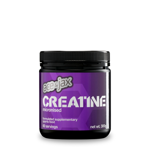 Ace & Jax Micronised Creatine (Unflavoured, 300g, 60 servings)