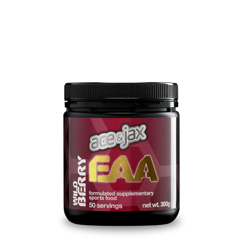 Ace & Jax EAA – Essential Amino Acids (Wild Berry Flavour, 300g, 50 servings)